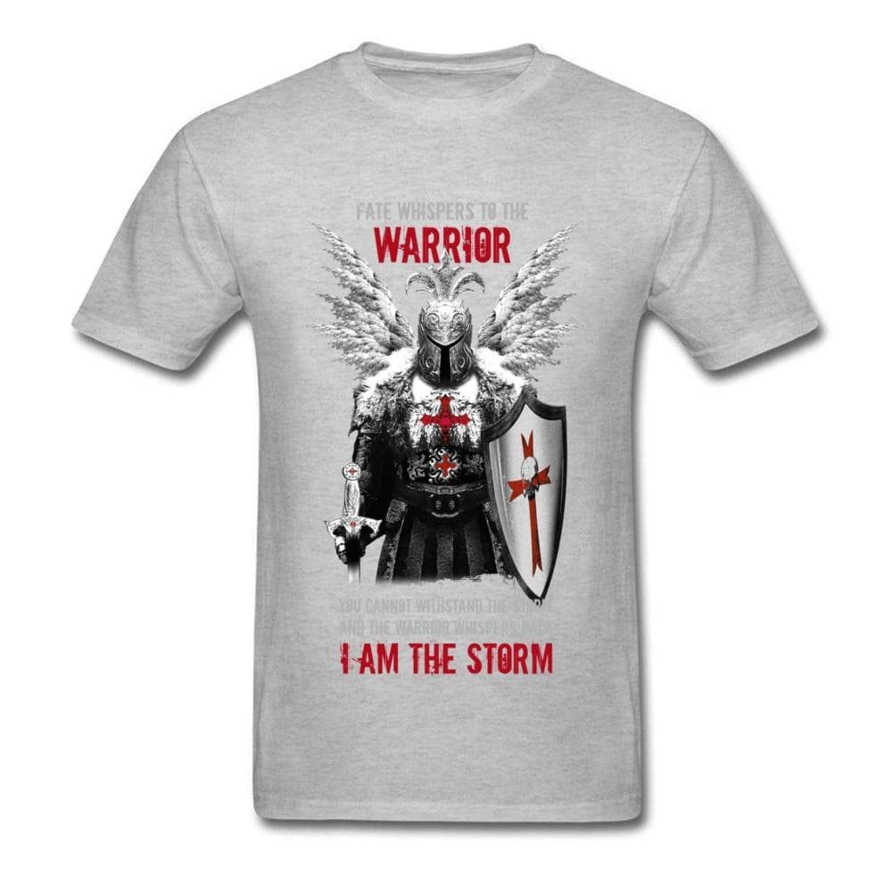 Templar Black / S Templar Warrior Knights T-Shirt