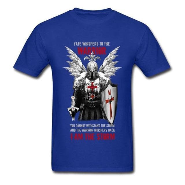 Templar Blue / S Templar Warrior Knights T-Shirt