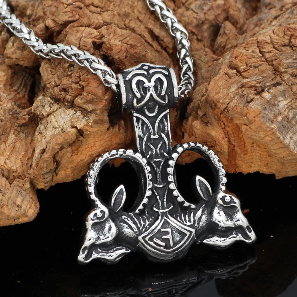 Viking Default Title Norse Mythology Viking Creature Necklace