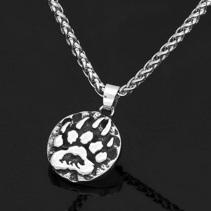 Viking Default Title Stainless Steel Bear Claw Necklace