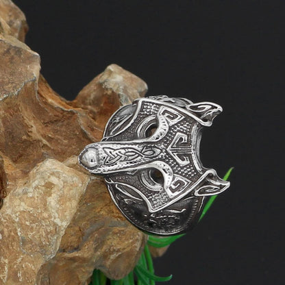 Viking Default Title Stainless Steel Fenrir The Norse Wolf Ring