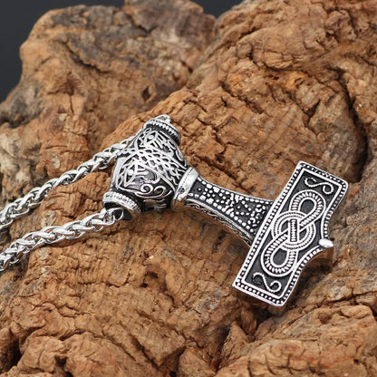 Vikings Mjölnir Stainless Steel Necklace