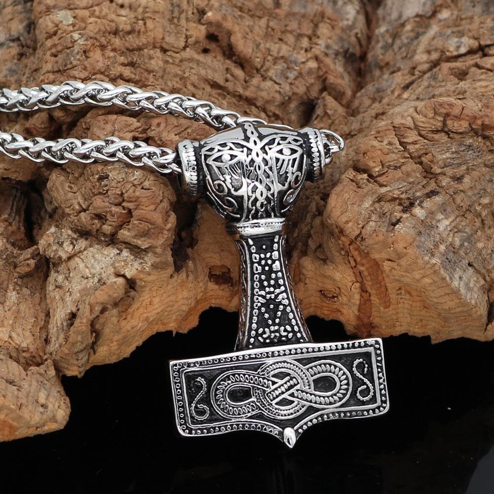 Viking Default Title Stainless Steel Thor Mjolnir Necklace