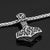 Viking Default Title Stainless Steel Viking Axe Necklace