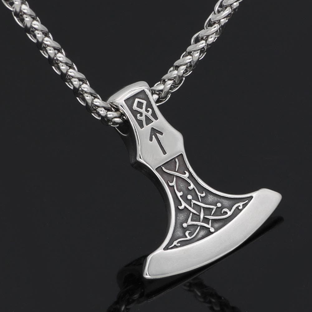 Viking Default Title Stainless Steel Viking Huskarlar Axe Necklace