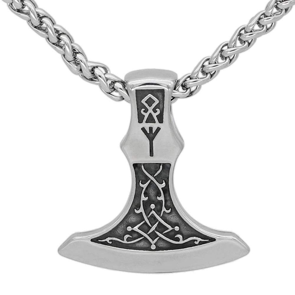 Viking Default Title Stainless Steel Viking Huskarlar Axe Necklace