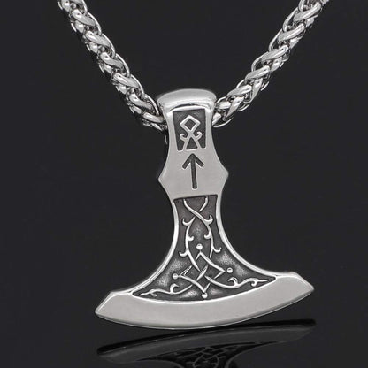 Viking Default Title Stainless Steel Viking Huskarlar Axe Necklace