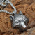 Viking Default Title Stainless Steel Viking Wolf Fenrir Necklace