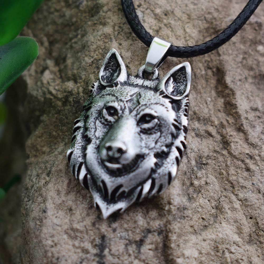 Viking Fenrir Wolf Head Necklace Ancient Treasures Ancientreasures Viking Odin Thor Mjolnir Celtic Ancient Egypt Norse Norse Mythology