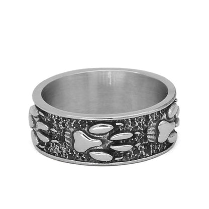 Viking US 9 Viking Wolf Paw Ring