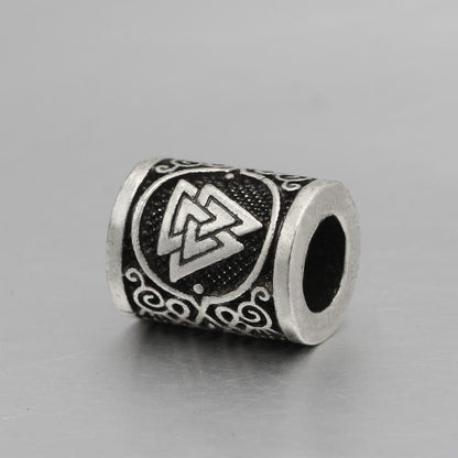 Viking Valknut Stainless Steel Bead Ancient Treasures Ancientreasures Viking Odin Thor Mjolnir Celtic Ancient Egypt Norse Norse Mythology