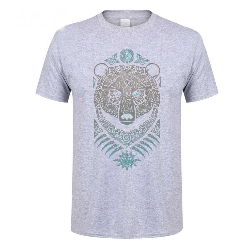 Viking Viking Bear T-Shirt Ancient Treasures Ancientreasures Viking Odin Thor Mjolnir Celtic Ancient Egypt Norse Norse Mythology