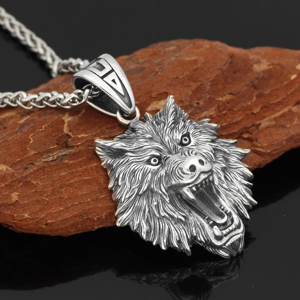 Viking Viking Wolf Fenrir Pendant Necklace