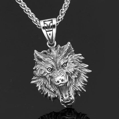 Viking Viking Wolf Fenrir Pendant Necklace