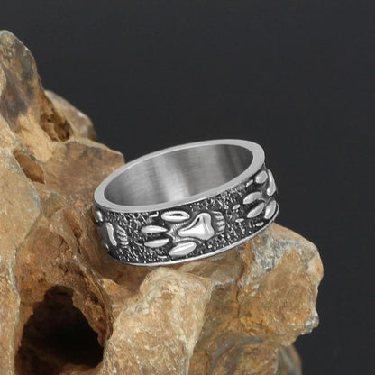 Viking Viking Wolf Paw Ring