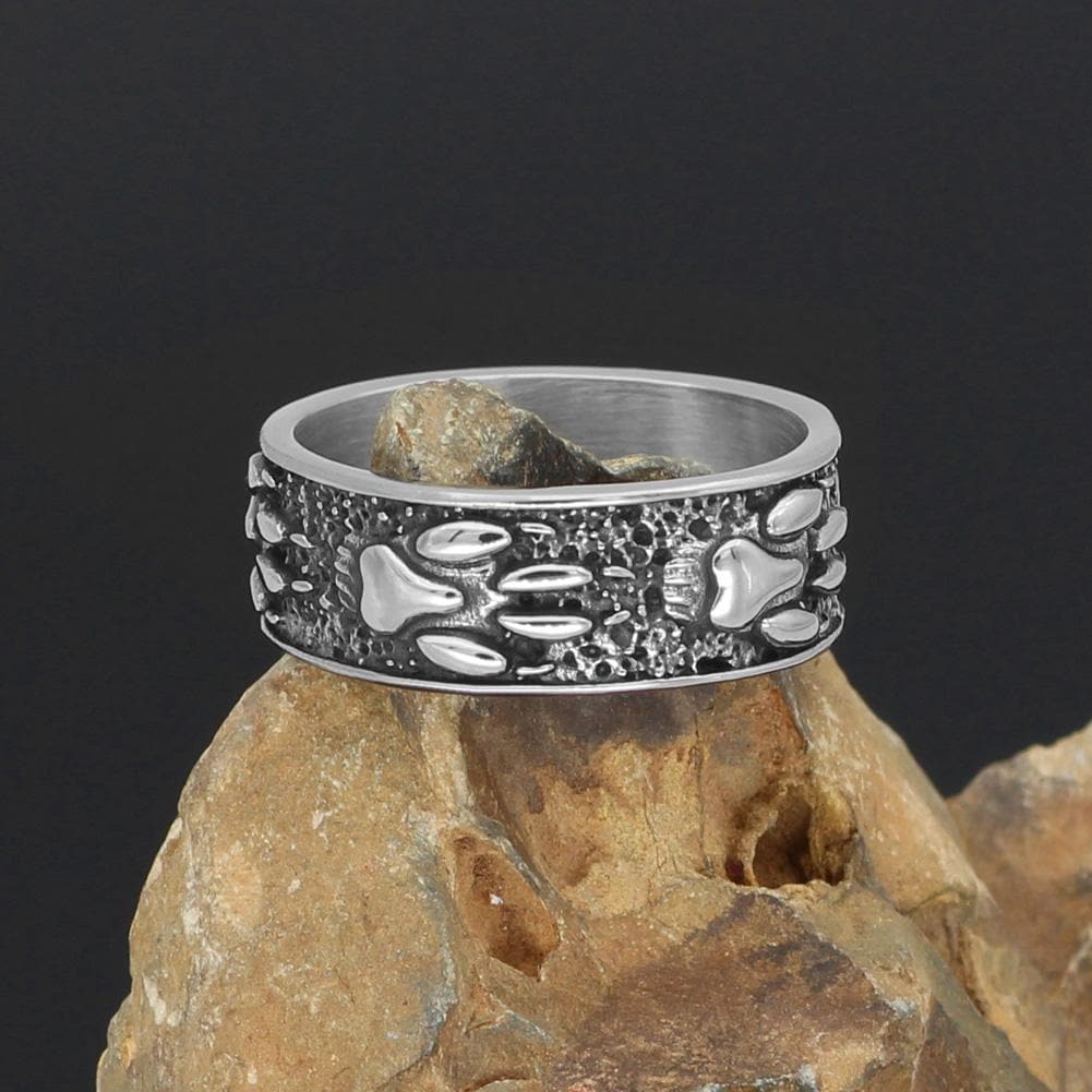 Viking Viking Wolf Paw Ring