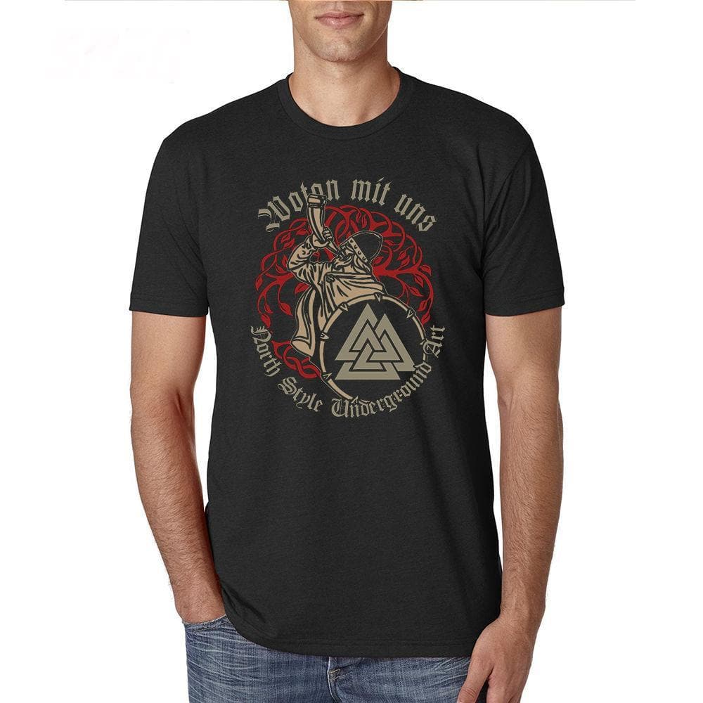 Viking Wotan Mit Uns - Odin is with us Viking T Shirt Ancient Treasures Ancientreasures Viking Odin Thor Mjolnir Celtic Ancient Egypt Norse Norse Mythology