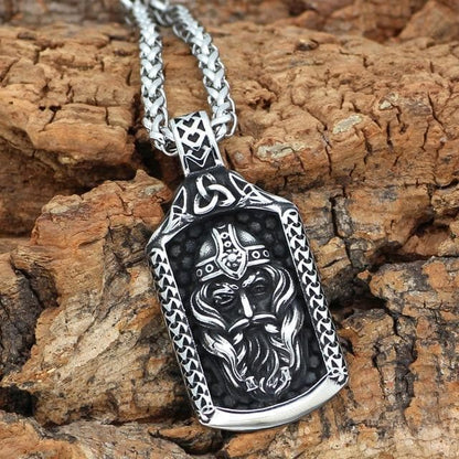 Vikings And Nordic Necklace Viking Odin Amulet Talisman Necklace