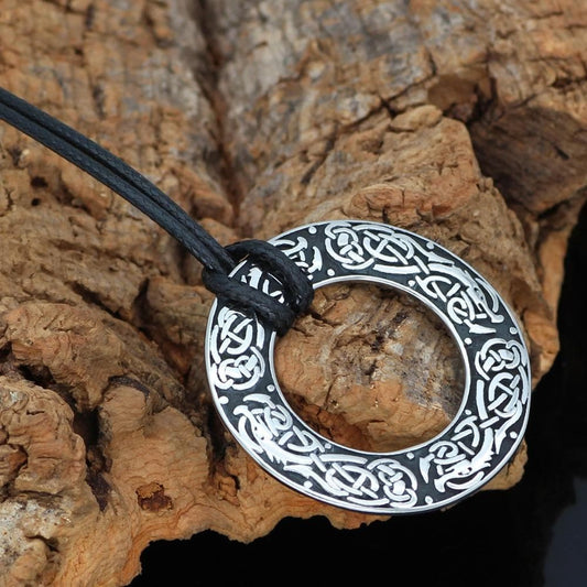 Vikings And Nordic Viking Dragon Dreki Jormungand Necklace