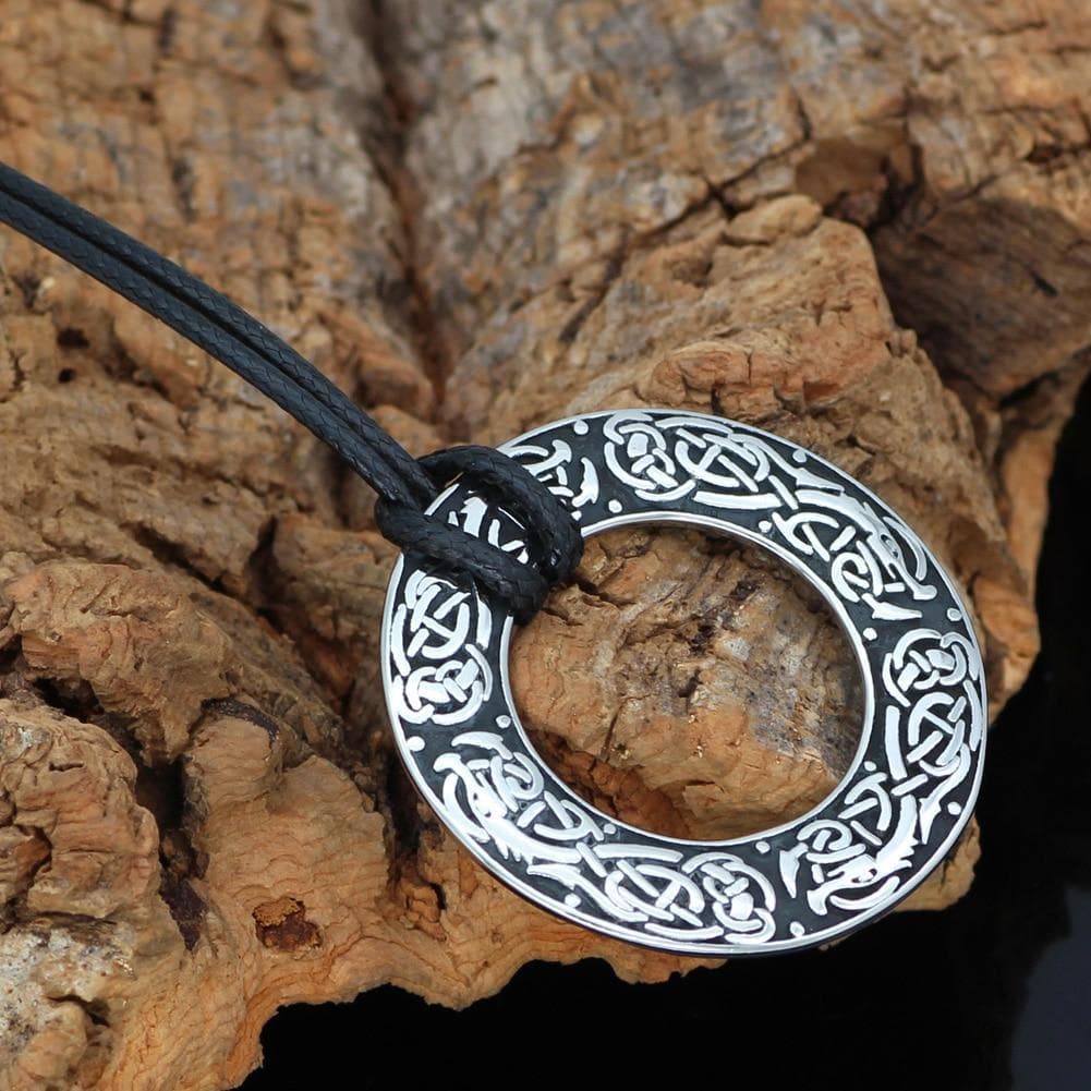 Vikings And Nordic Viking Dragon Dreki Jormungand Necklace