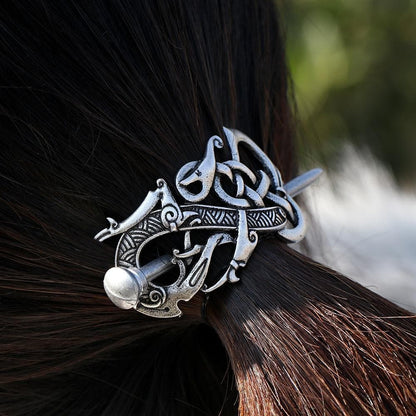 Vikings And Nordic Viking Dragon Hairpin