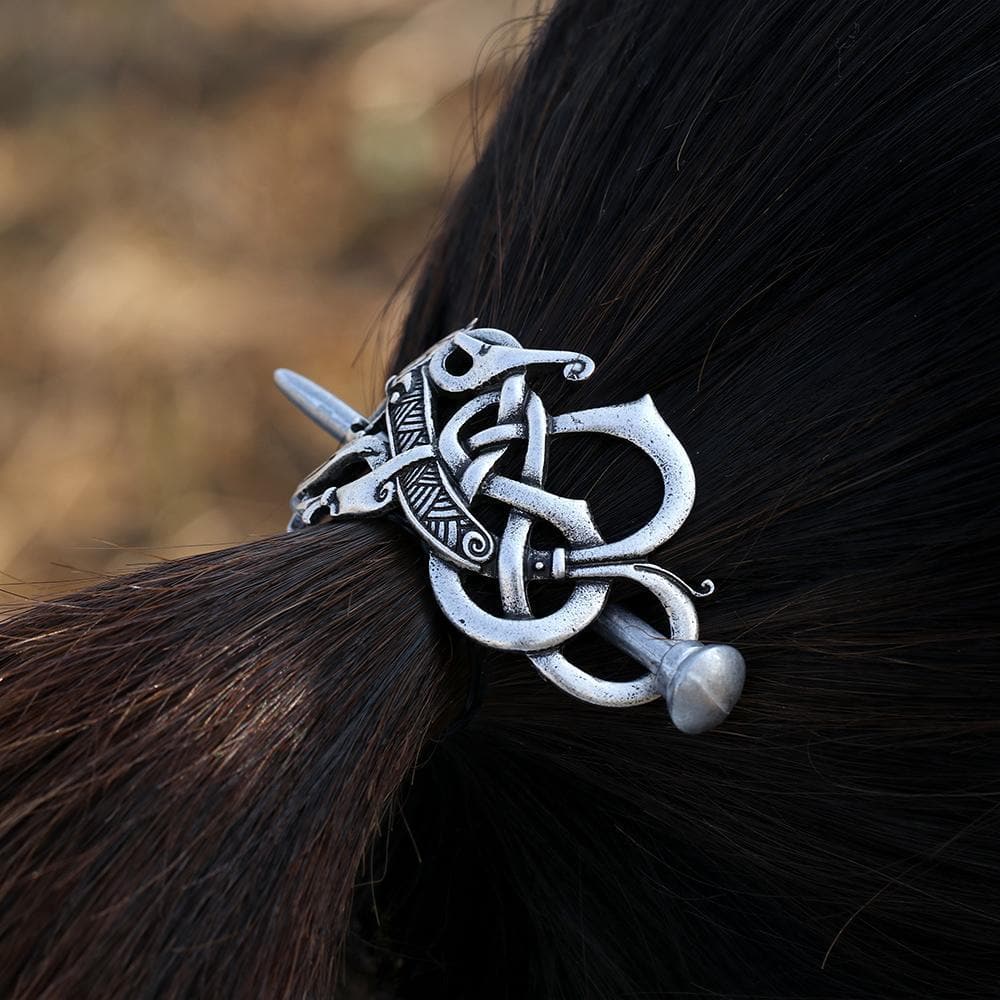 Vikings And Nordic Viking Dragon Hairpin