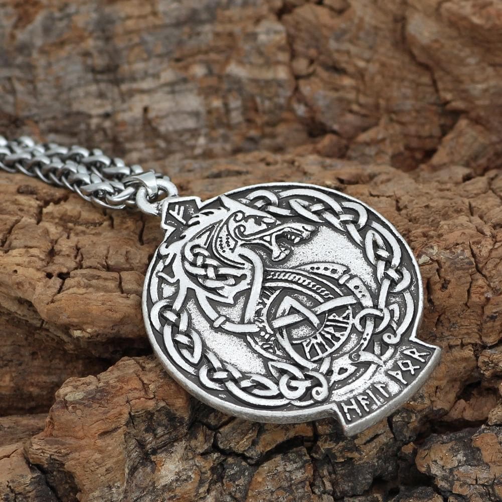 Vikings And Nordic Viking Dragon Necklace