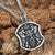 Vikings And Nordic Viking Odin Shield Axe Warrior Necklace