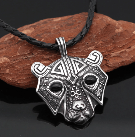 Vikings Bear Head Stainless Steel Pendant Necklace Ancient Treasures Ancientreasures Viking Odin Thor Mjolnir Celtic Ancient Egypt Norse Norse Mythology