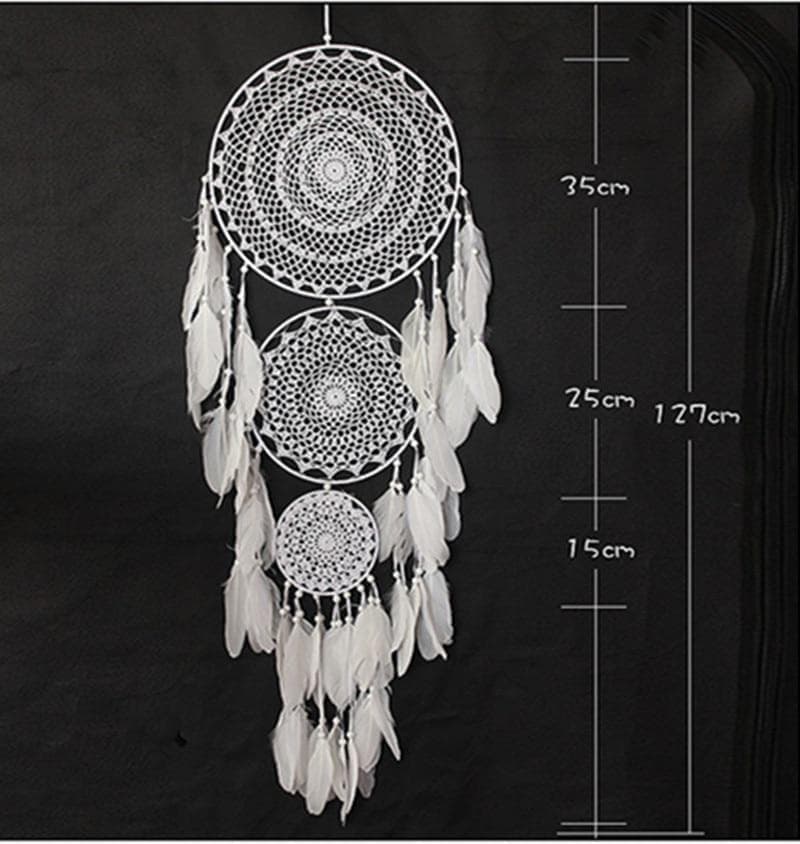 Wall Hanging Native American Three Ring Feather Dreamcatcher Ancient Treasures Ancientreasures Viking Odin Thor Mjolnir Celtic Ancient Egypt Norse Norse Mythology