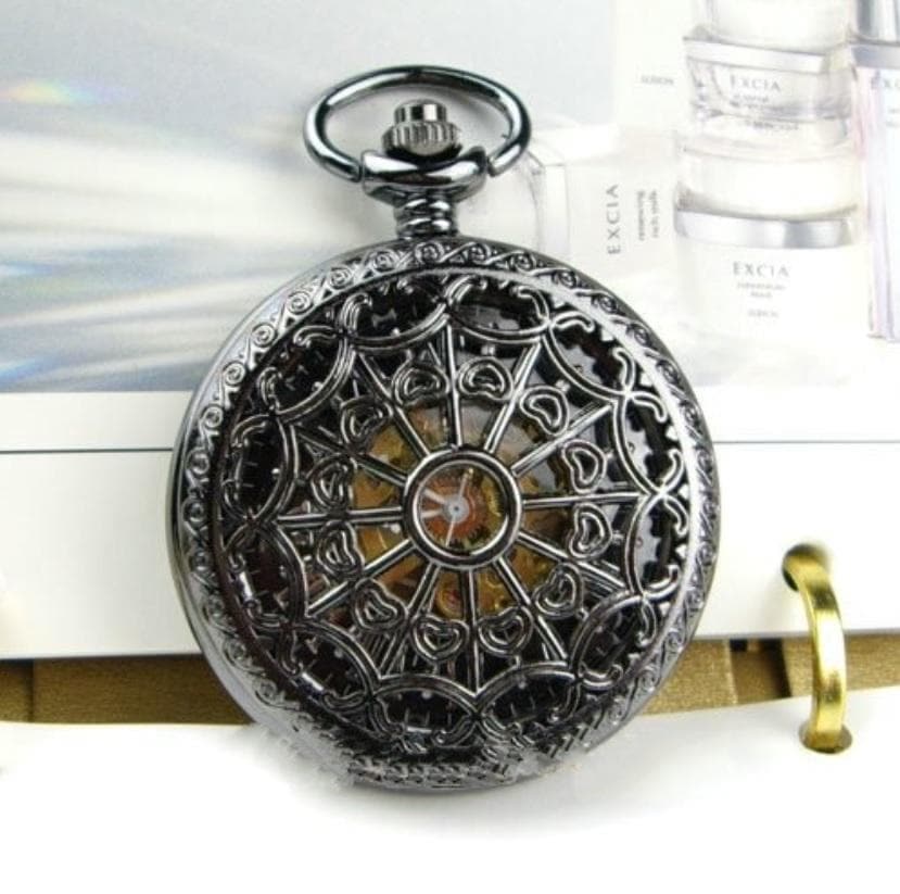 Watches Wiccan Hollow Web Mechanical Pocket Watch Set Ancient Treasures Ancientreasures Viking Odin Thor Mjolnir Celtic Ancient Egypt Norse Norse Mythology