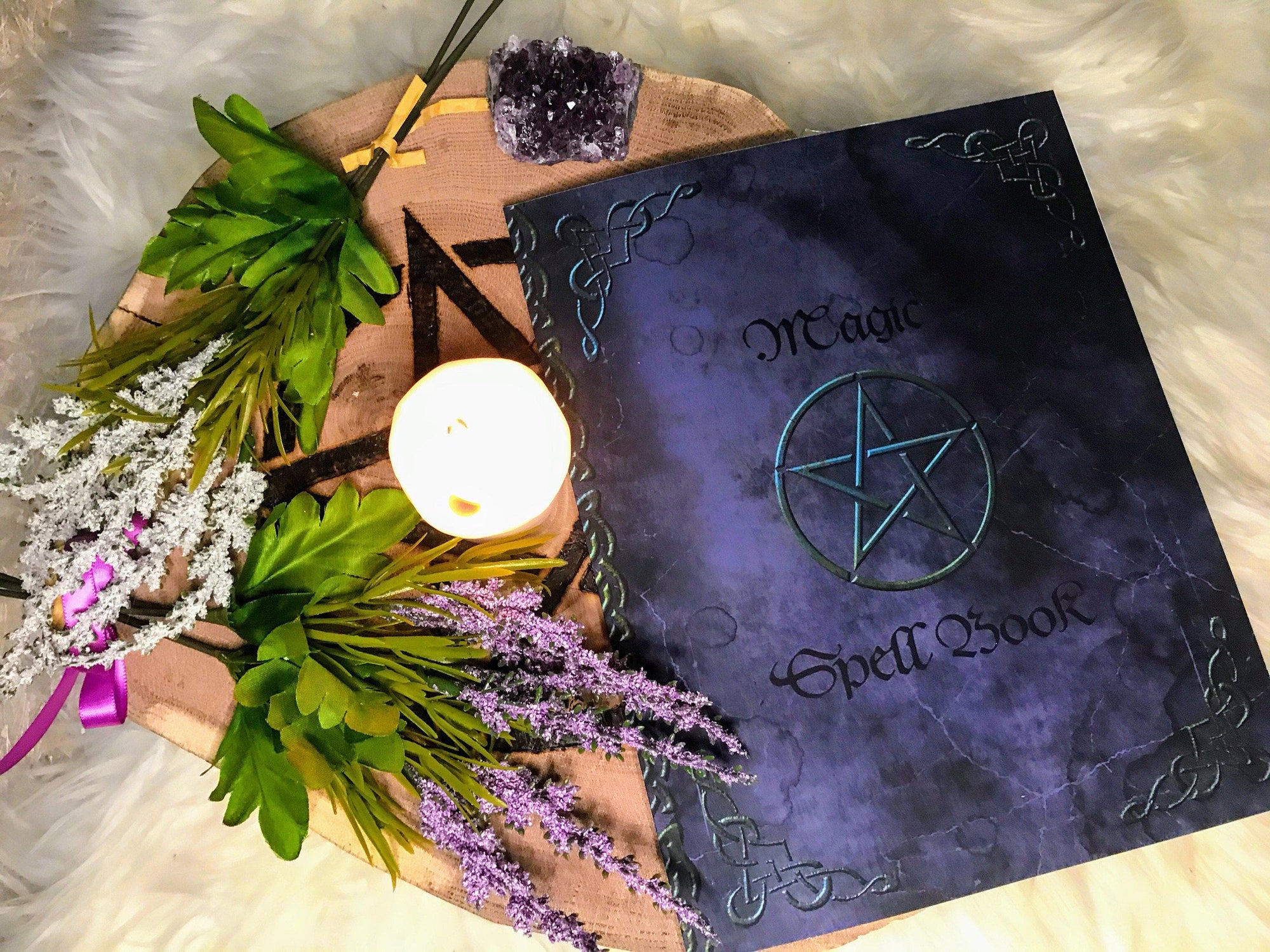 Wiccan Grimoire - Magic Spell Book