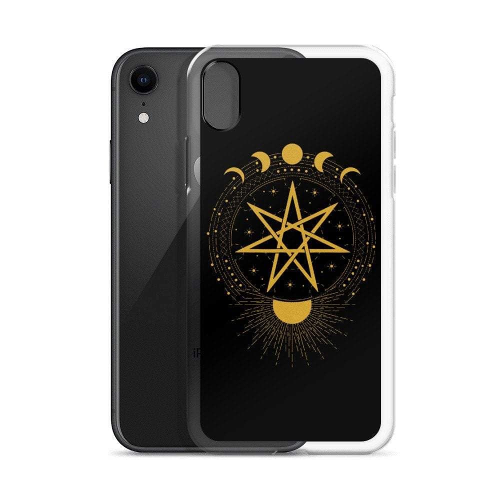 Wiccan Seven-Pointed Faery Star iPhone Case Ancient Treasures Ancientreasures Viking Odin Thor Mjolnir Celtic Ancient Egypt Norse Norse Mythology